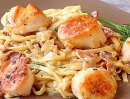 Fettuccine aux pétoncles