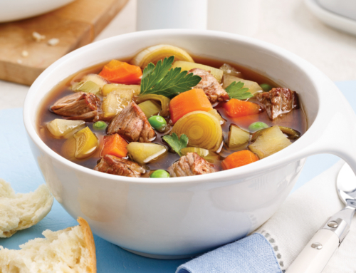 Soupe au boeuf et légumes